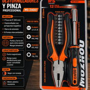 JUEGO DE DESTORNILLADORES Y PINZA PROFESSIONAL MS-24001, NUEVO EN SU EMPAQUE, ENTREGA DE FACTURA Y GARANTÍA. VARIEDAD - Img 57229655