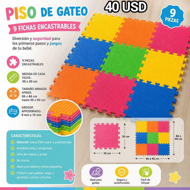 Sillitas, mecedoras, cunas, alfombras para gateo y más - 3/10
