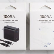 CARGADORES TIPO C 30W CARGA RÁPIDA Y CABLE TIPO C A TIPO C 3A CARGA RÁPIDA (MARCA 1HORA) - Img 55429496