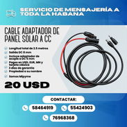 🔌 Cable Adaptador de Panel Solar a CC – 2.5 Metros 💰 Precio: $20 🛡️ Garantía: 3 días - Img 57924505