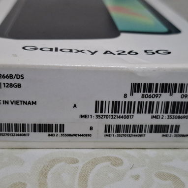 📱 VENDO SAMSUNG GALAXY A26 5G – 8 GB RAM / 128 GB – NUEVO SELLADO. 230 USD - Img 124732166