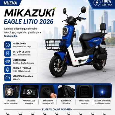 Moto eléctrica Mikasuki - 3/3