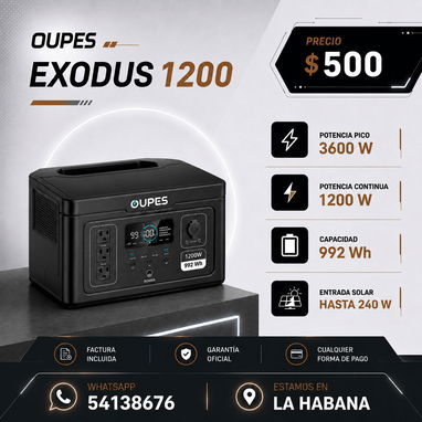 🔋🔥 ¡SEMANA DE REBAJAS! 🔥  Estaciones OUPES y ECOFLOW con precios especiales - 2/4