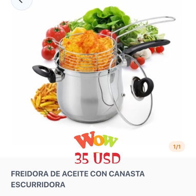 Freidora de aire y aceite - Img 124696467