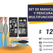 *SET DE MANICURA Y PEDICURA MULTIFUNCIONAL* - Img 58037188