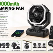 Ventilador Camping Fan 20000 mAh x 70 USD por unidad 60 USD por cantidad - Img 56580913