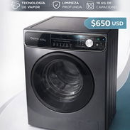 LAVADORA SECADORA AL VAPOR 10KG MILEXUS - Img 54908648