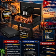 Parrilla portátil plegable de carbón - Img 56000469