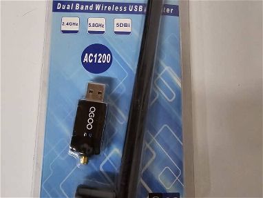 Adaptador WiFi USB 3.0 Dual band 2.4 GHz + 5 GHz al pv 53152736, 55815163 o WhatsApp - Img 67725597