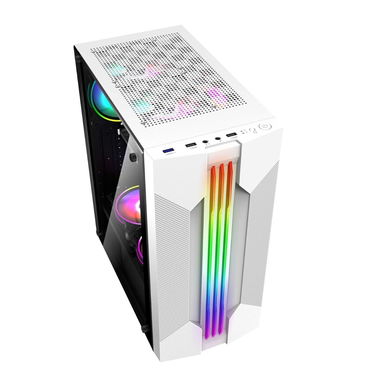 💻 Suevery SU-66C – Chasis Gaming Micro-ATX. Vidrio templado 💻🌐 91.32 USD - 2/4