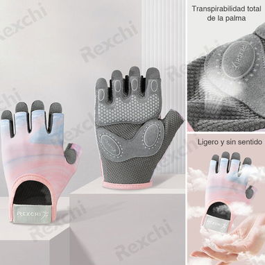Guantillas o guantes para el gimnasio. Para Hombre o Mujer. Tallas S, M y L. Color Negro. Nuevas sin estrenar. 52419568 - Img 117716884