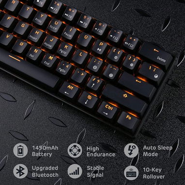 Teclado mecánico inalámbrico 60% - Img 124808368