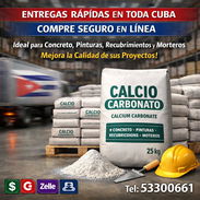 ---  **¡Aprovecha la Promoción de Carbonato de Calcio!**  📦 **Entrega rápida a todo Cuba  💰 - Img 57999284