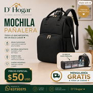 Mochila Pañalera. Domicilio Incluido - Img 57027624