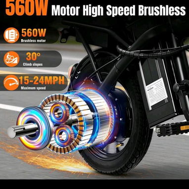 BICICLETA ELECTRICA 560w-48v - Img 123577861