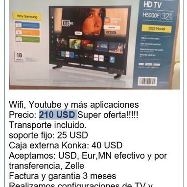 marcas smart tv de primera samsung 32" 40" 50" 55" 65,"LG 43" 55", tcl 32" 55" - Img 121850654
