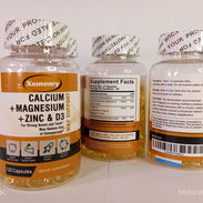Citrato Magnesio con Calcio Zinc y con Vitaminas D3 de 120 tabletas - Img 55286473