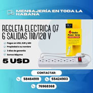 🔌 REGLETA ELÉCTRICA 6 SALIDAS 110/ 120 V 💲 Precio: 5.00 USD - Img 57685392