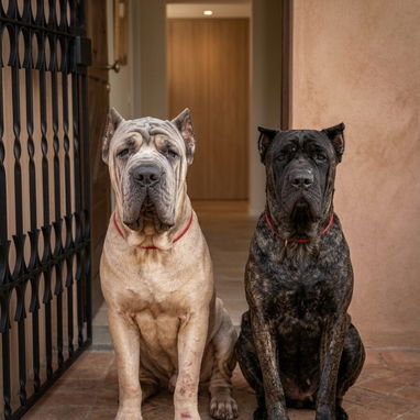 CACHORROS CANE CORSO CON PEDIGREE INTERNACIONAL.SOLO 2 HEMBRAS DISPONIBLES - 4/5