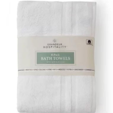 Toallas de baño, manos y Sábanas blancas. - Img 123337477
