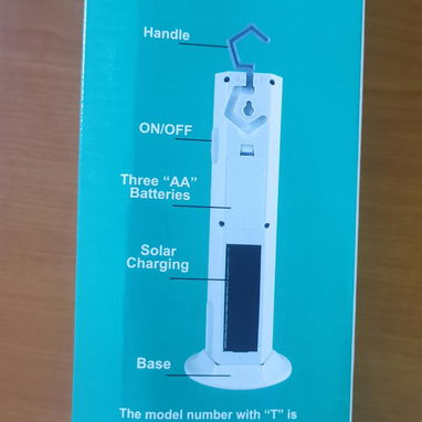 🔖Lámpara recargable de pedestal - 5/6