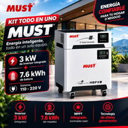 Kit Todo en Uno MUST 3 kW + Batería 7 kWh - Img 57921353