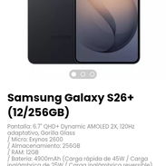 Samsung Galaxy S26+ (12/256GB). No incluye cargador (solo cable USB-C). Nuevo en caja - Img 54337018