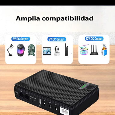 Mini UPS para router 10400 Mah con poe - Img 117019475