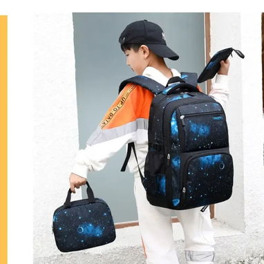 Mochila, cartuchera y merendero - Img 123274089