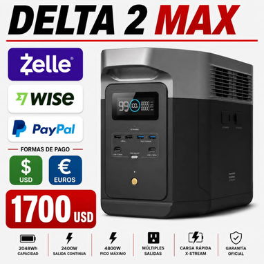 Ecoflow delta 3 Classic/ Delta 3 Plus/ Delta 2 Max/ Delta 3 Ultra - 3/4