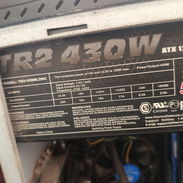 Fuente de Poder Thermaltake TR2 430W - 80plus Certificada Confiable y en perfecto estado - Img 56101069