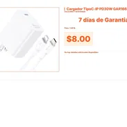 Cargador USB-C a Lightning GAR166 30W: Rapidez de Grado Profesional VPT#-0077 - Img 55444651