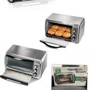 Horno Tostador Eléctrico, marca HAMILTON BEACH, capacidad para 6 rebanadas de pan o una pizza de 30 cm. - Img 49834202