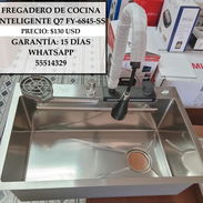 FREGADERO DE COCINA INTELIGENTE Q7 FY-6845-SS, ENTREGA DE FACTURA. VARIEDAD DE ARTÍCULOS DE FERRETERÍA, TECNOLOGÍA, ETC - Img 54649267