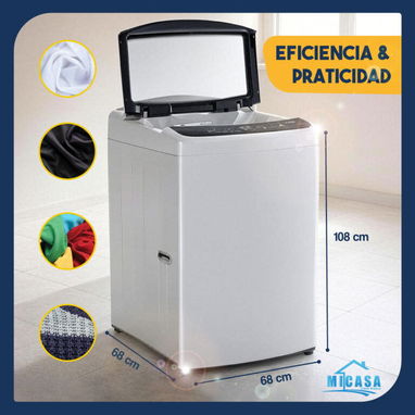 LAVADORA MICASA CAPACIDAD 10 KG - Img 123691525