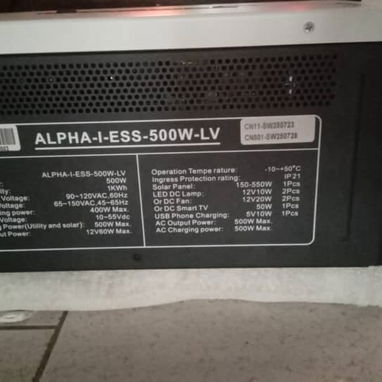 SE VENDE RESPALDO ENERGÉTICO (INVERSOR)TODO EN 1 - 4/5