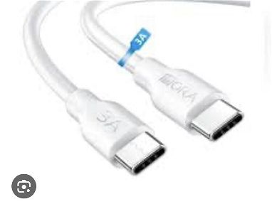 Cables 1Hora 3A 1metro Datos Carga Rápida (tipo c a tipo c  y tipo c a USB) - Img 50239361