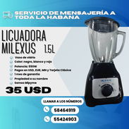 🍹 BATIDORA - LICUADORA ✅ 550 W ✅VASO DE CRISTAL 💲35 USD - Img 51748373