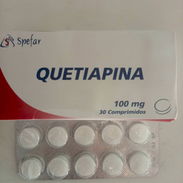 Venta de Quetiapina. Blíster de 10 tabletas de 100 mgrs en 3000 pesis - Img 56425961