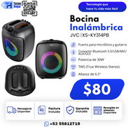 Bocina Bluetooth 30W RMS (80W PICO) JVC-XS-KY314PB - Img 55627916