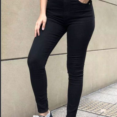 Vestidos cortos, jeans negro de mujer - 6/6