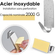 Tiradores para muebles, topes de puertas y soporte para enganchar, buena calidad Acero Niquel. NUEVOS! - Img 55028218