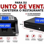 La Habana. 53584876 *Maquina Contadora de Dinero JMD.....100 USD *Caja Registradora SAT......115 USD *Kit de Cámaras - Img 55760270