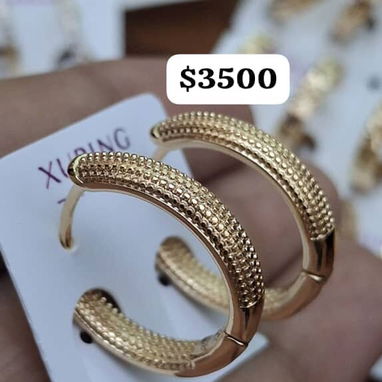 Argolla de aretes - 9/10