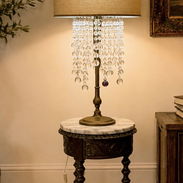 LÁMPARA DE DISEÑO ART DECO con mesa-pedestal - Img 55702057
