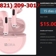 1Hora AUT119 Audífonos Inalámbricos de Largo Alcance 10 Metros VPT-0314 - Img 54457166