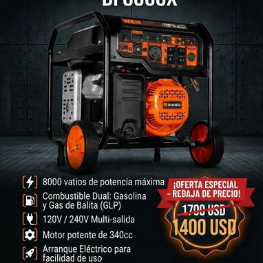 ❗️Rebajas❗️  Plantas de gasolina y gas de varios modelos y de las mejores marcas - 7/10