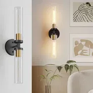 Juego de 2 apliques de pared de 22 pulgadas No incluye las bombillas - Img 53172725
