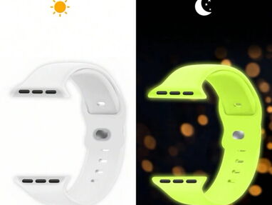 Manilla + marco fluorescente Para Apple Watch 42/44/45mm marque la diferencia!! - Img 57551076