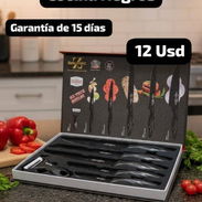 Set de Cuchillos Negros - Img 56485014